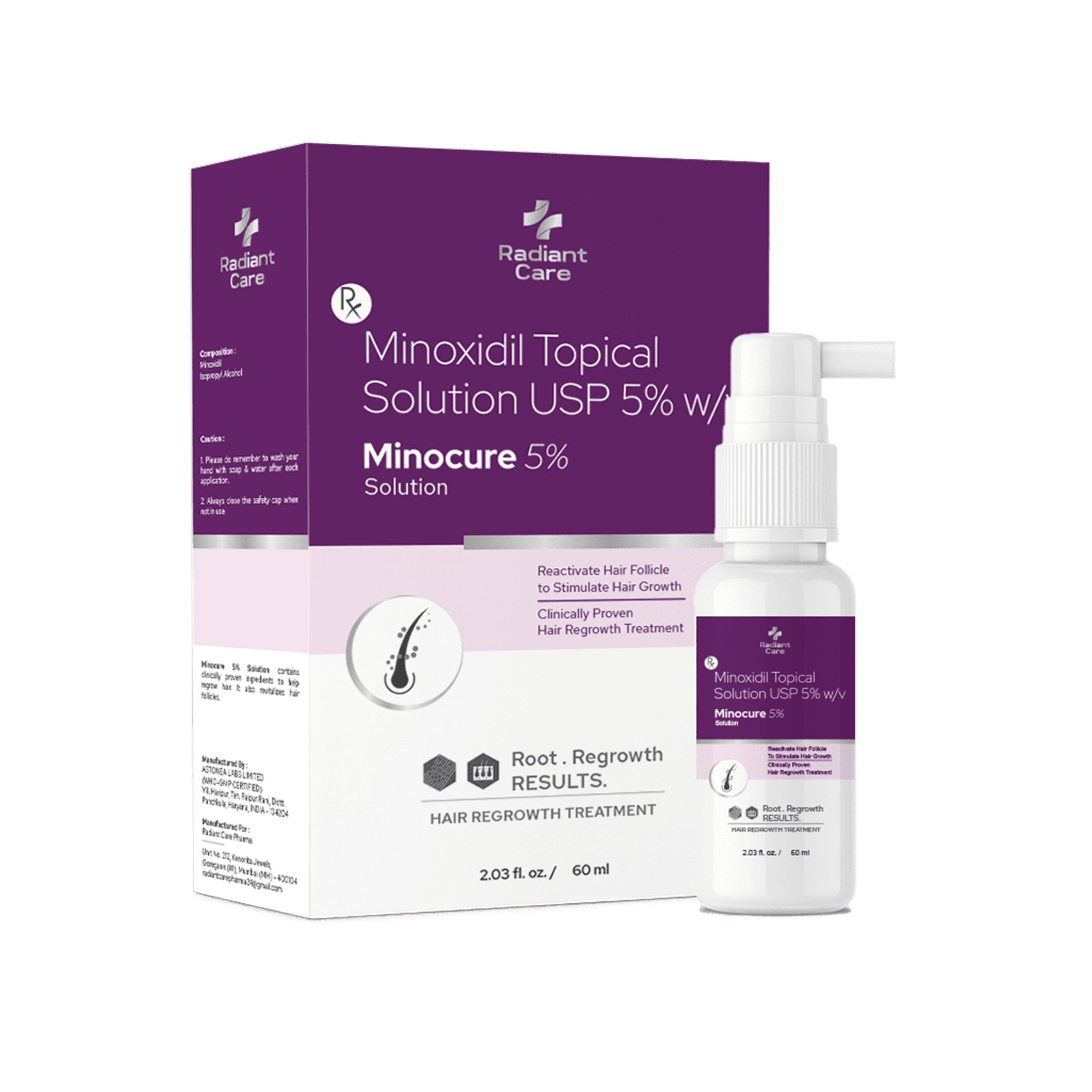Minocure 5% Topical Solution — Refining Success in Hair Growth Therapy.